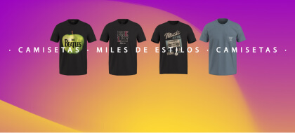 Camisetas para hombre | Estampadas, básicas, polo