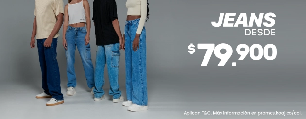 Jeans para mujer  Compra tus favoritos desde $79.900 en KOAJ